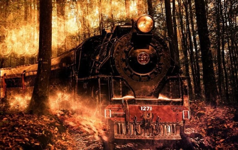 Evolução: Dos Cavalos aos Carros Elétricos 1 A Era da Locomotiva a Vapor Trilhando Novos Caminhos