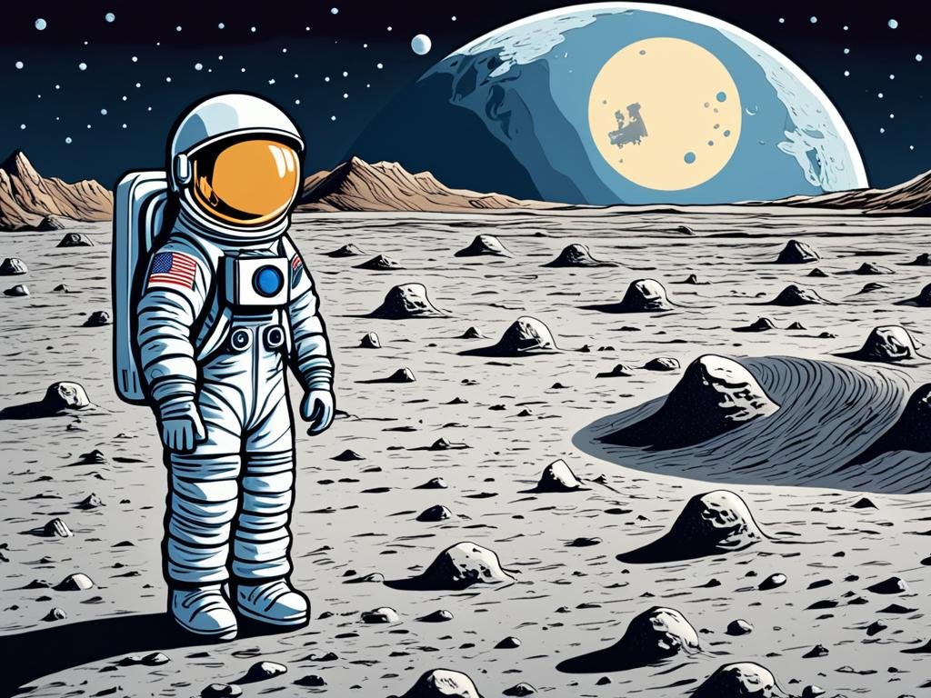 Eugene Shoemaker na Lua