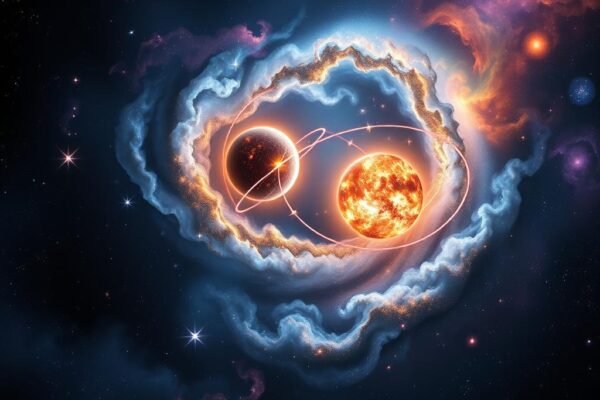 Estrelas Binárias: Dançando no Espaço