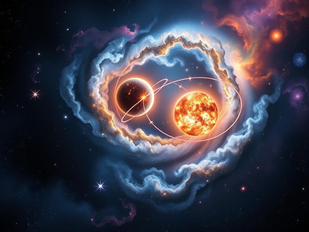 Estrelas Binárias: Dançando no Espaço