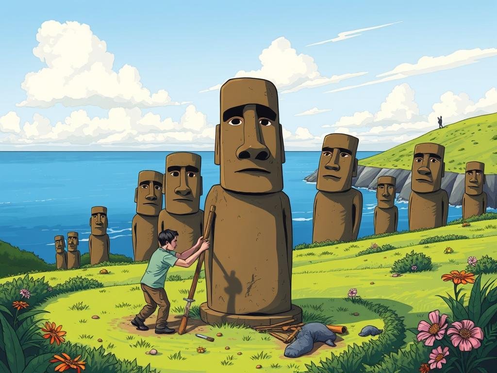 Preservação dos Moais
