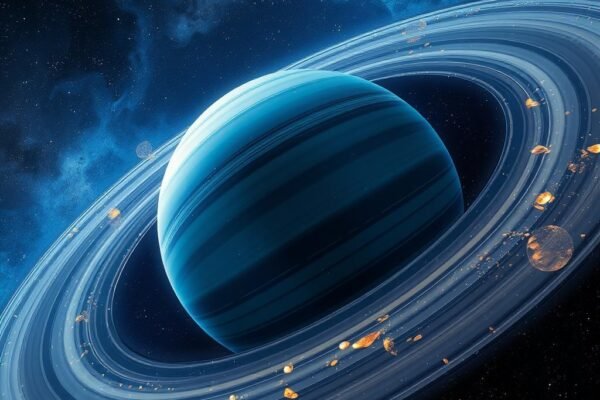 Os Anéis de Saturno: Beleza Cósmica