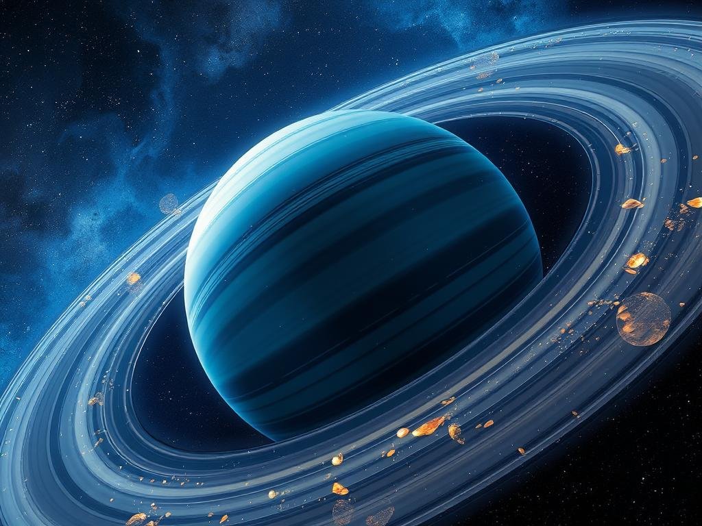 Os Anéis de Saturno: Beleza Cósmica