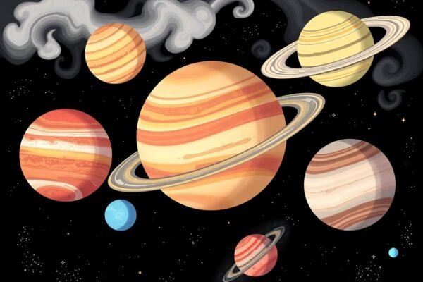 Planetas Gasosos: Gigantes do Sistema Solar