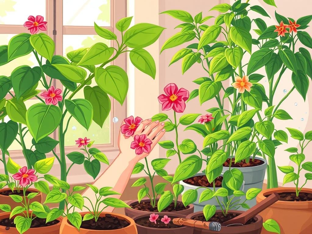 cuidado com plantas