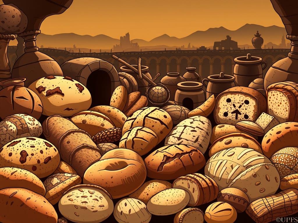 evolução do pão evolução do pão