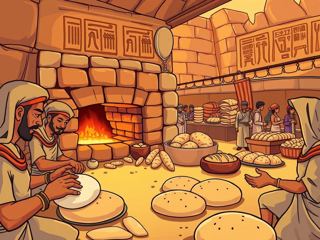 pão no Egito Antigo pão no Egito Antigo