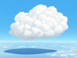 Você sabia que as nuvens podem pesar mais de um milhão de quilos?