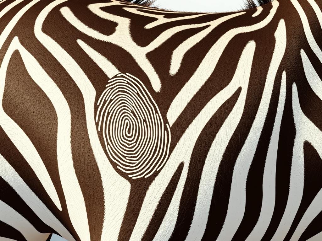 Você sabia que as zebras têm listras únicas?
