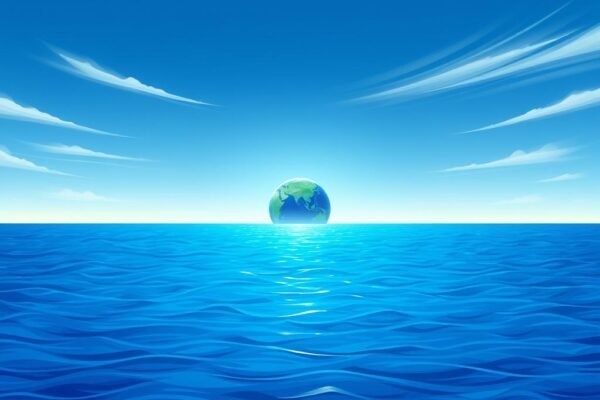 Você sabia que o oceano cobre 70% da superfície da Terra?