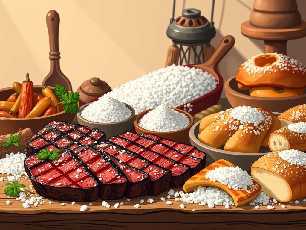 aplicações culinárias do sal