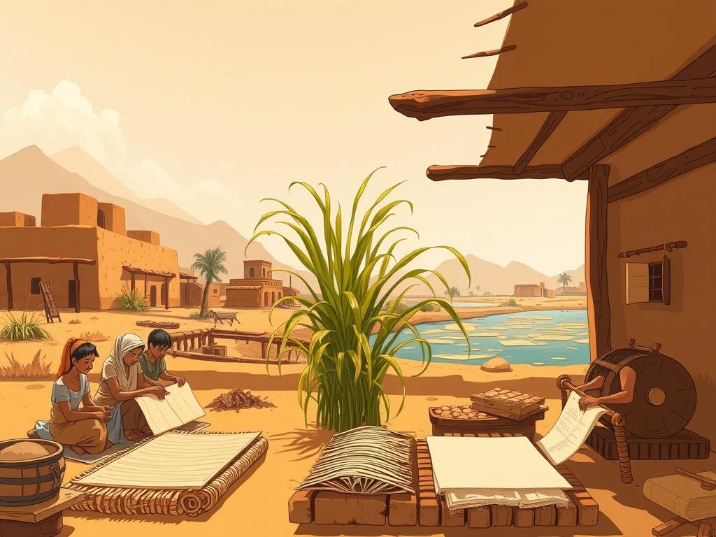 Como surgiu o papel?