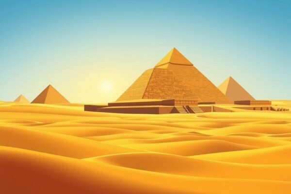 Curiosidades sobre as pirâmides do Egito.
