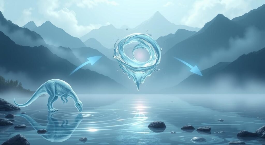 Você sabia que a água já consumida pelos dinossauros ainda está em circulação?