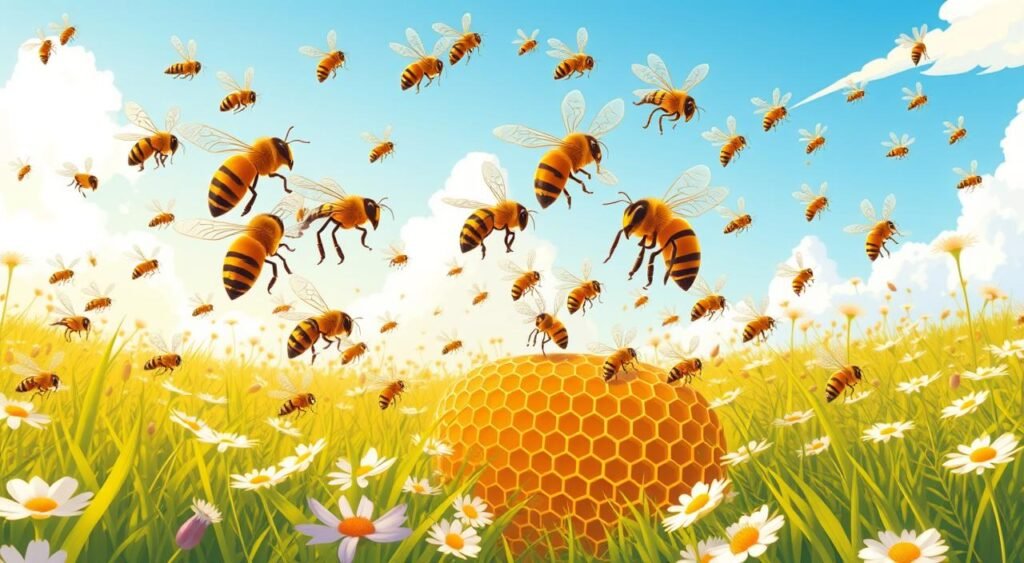 Comunicação das abelhas Comunicação das abelhas