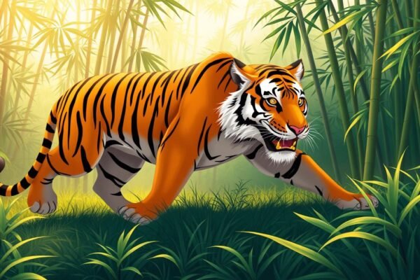 Curiosidades sobre o tigre-de-bengala.