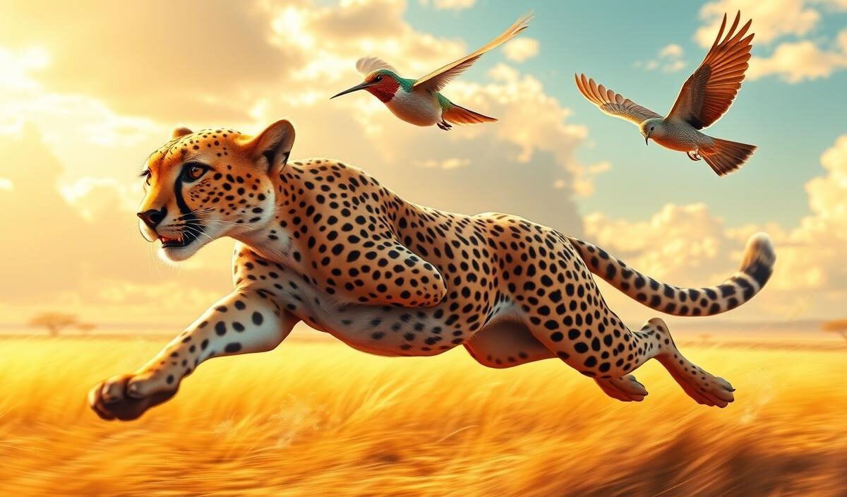 Curiosidades sobre os animais mais rápidos do mundo.