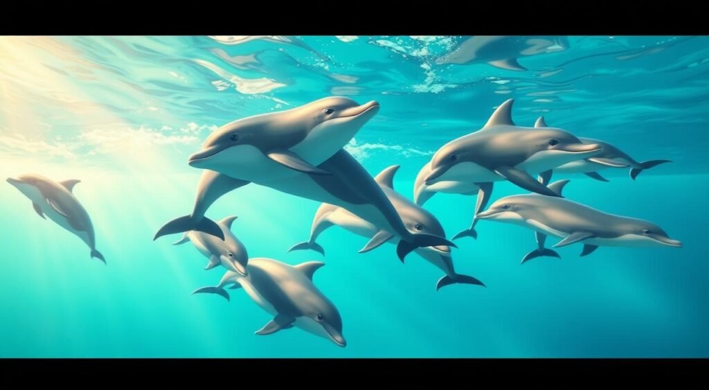 Curiosidades sobre os golfinhos e sua inteligência.