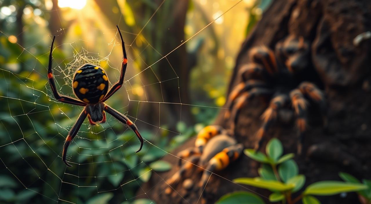 curiosidades sobre aranhas