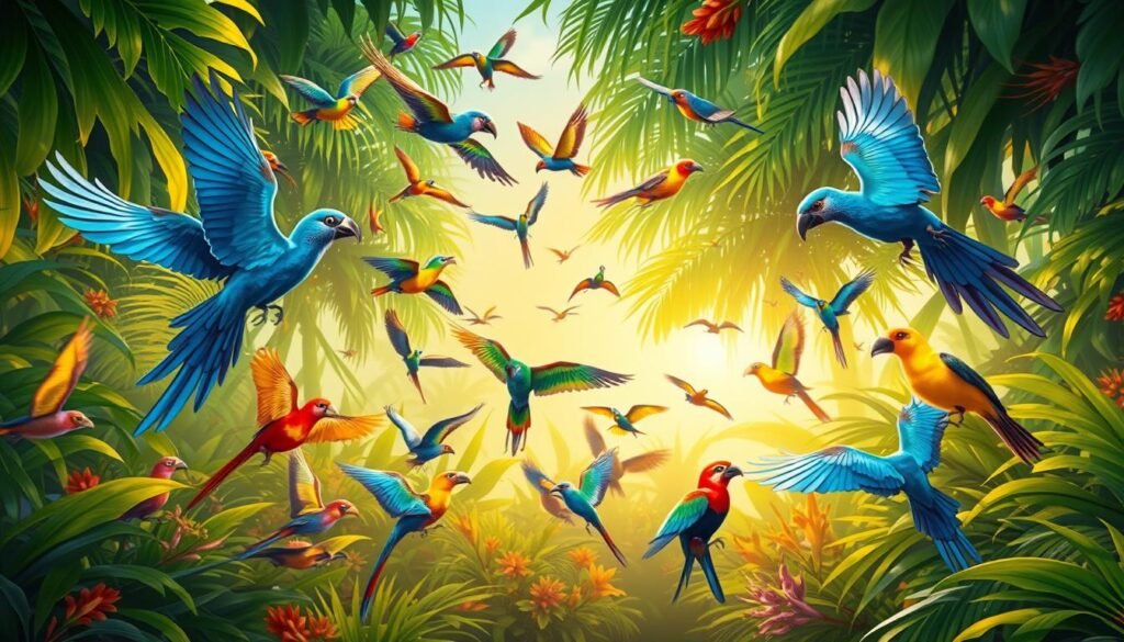 fatos interessantes sobre aves exóticas