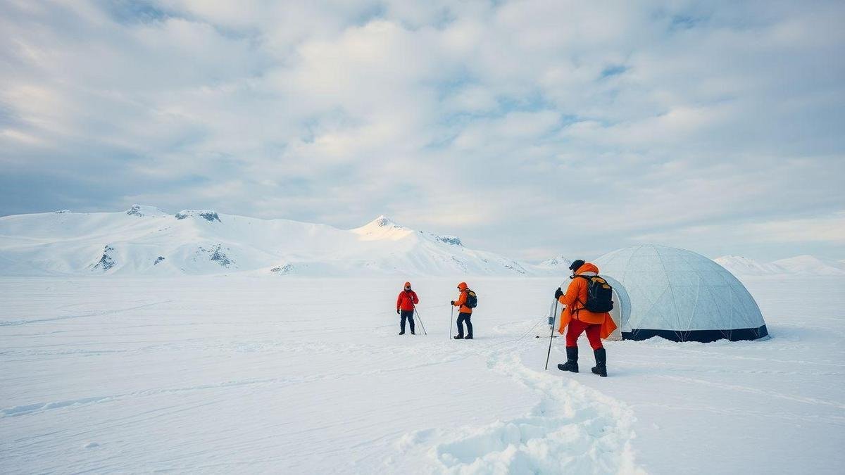 A exploração polar e seus desafios