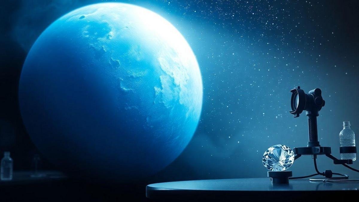 O planeta que chove diamantes