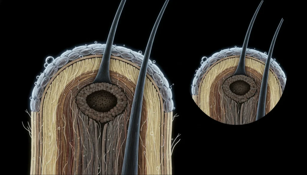 Arraste para WordPress ou Desktop Cabelo Humano: Por Que É Tão Resistente