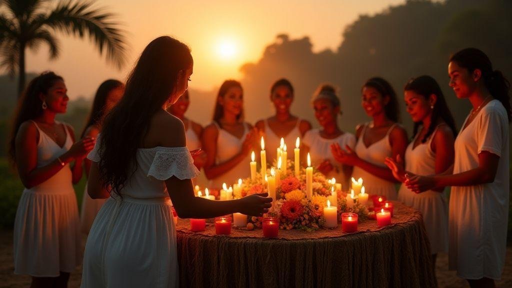 Sincretismo religioso na Umbanda e influências culturais