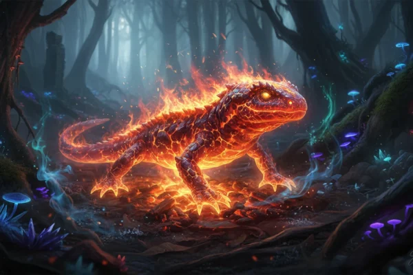 A Lenda da Salamandra: Mitos, Magia e a Verdade por Trás