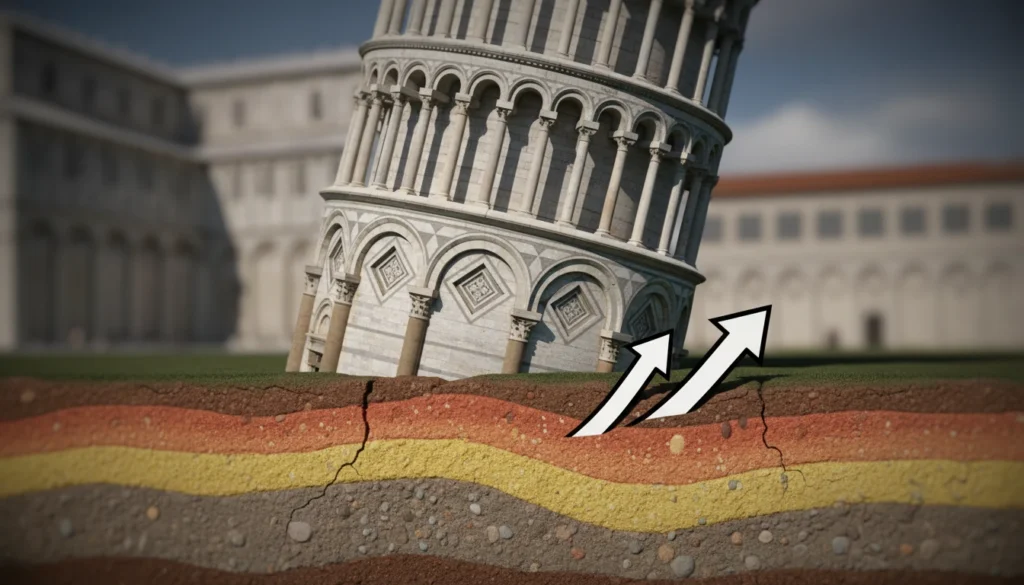 Engenheiros revelam como a Torre de Pisa foi salva da queda
