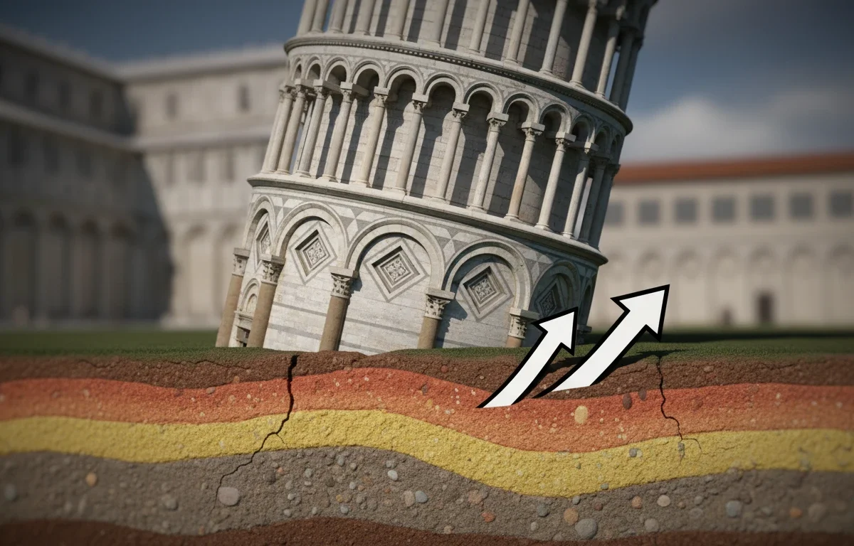 Engenheiros revelam como a Torre de Pisa foi salva da queda