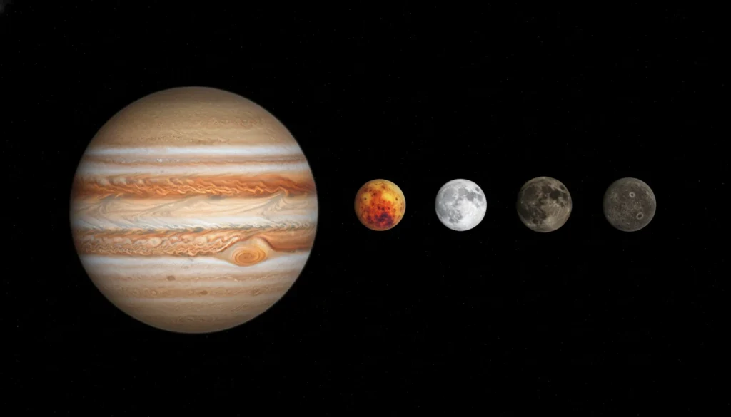Planetas com Luas: Uma Jornada Fascinante pelo Sistema Solar