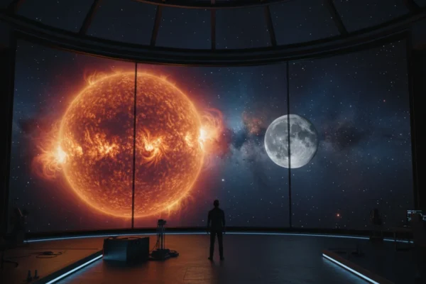 O Sol é 400 vezes maior que a Lua: Coincidência Cósmica?
