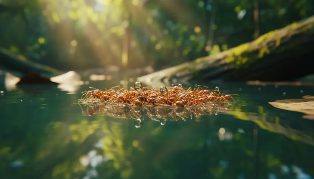 Formigas na Água: O Segredo da Sobrevivência