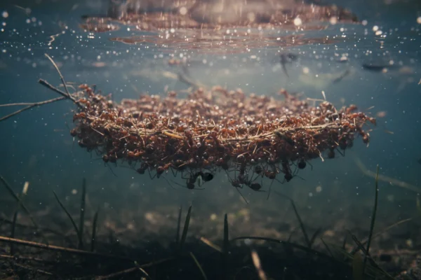 Formigas na Água: O Segredo da Sobrevivência de 24 Horas