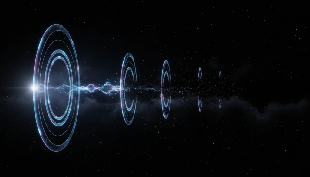 silêncio no espaço