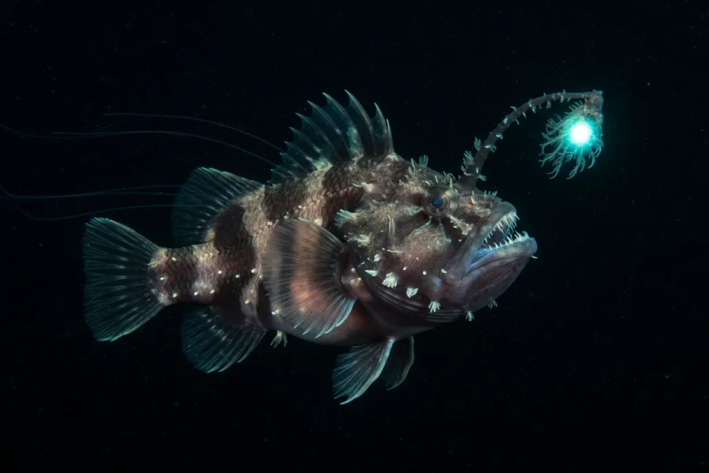 Criaturas do oceano profundo