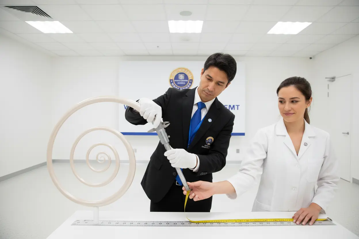 Unha Mais Longa do Mundo Pessoa com a unha mais longa do mundo sendo medida.