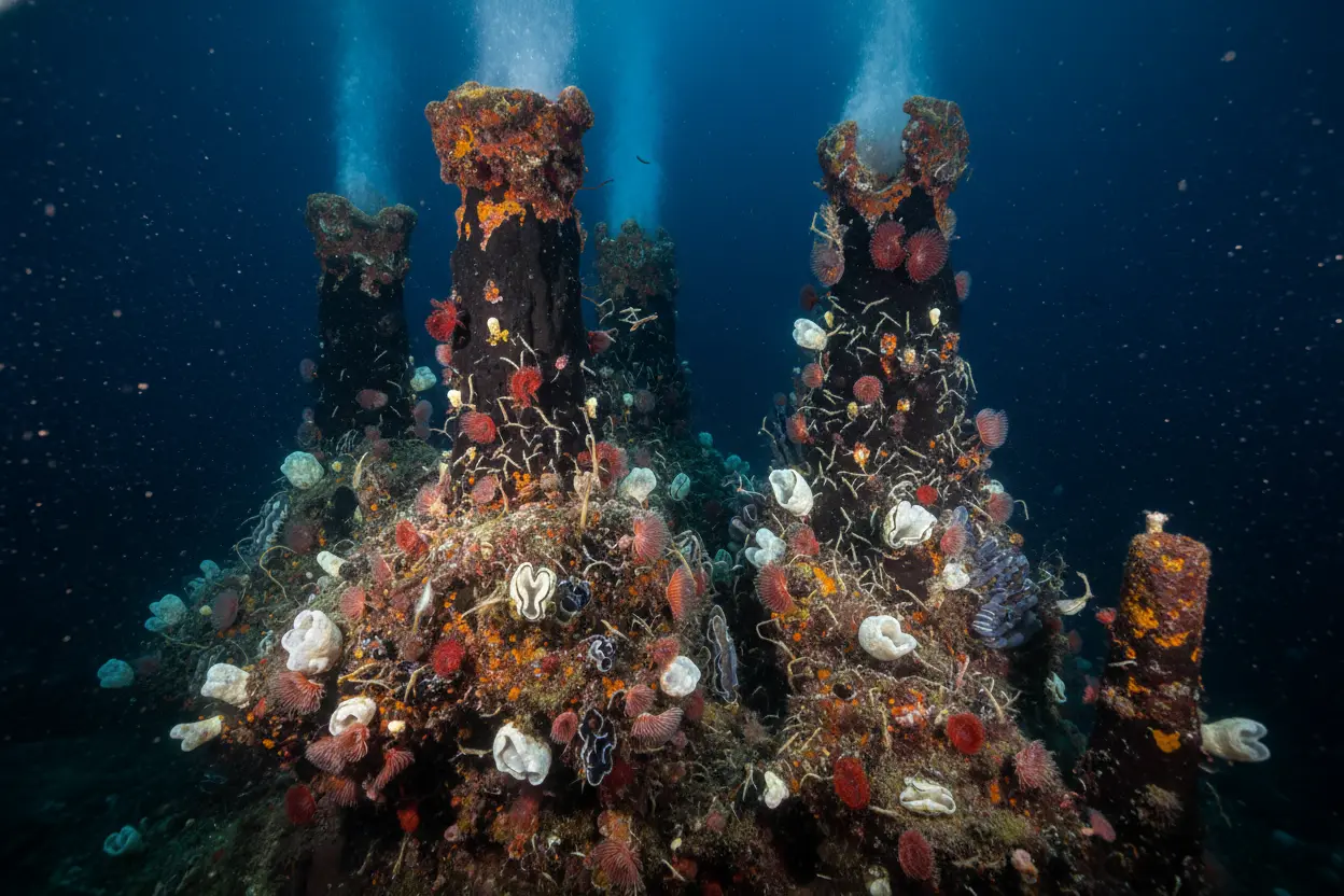 Fontes hidrotermais e a origem da vida