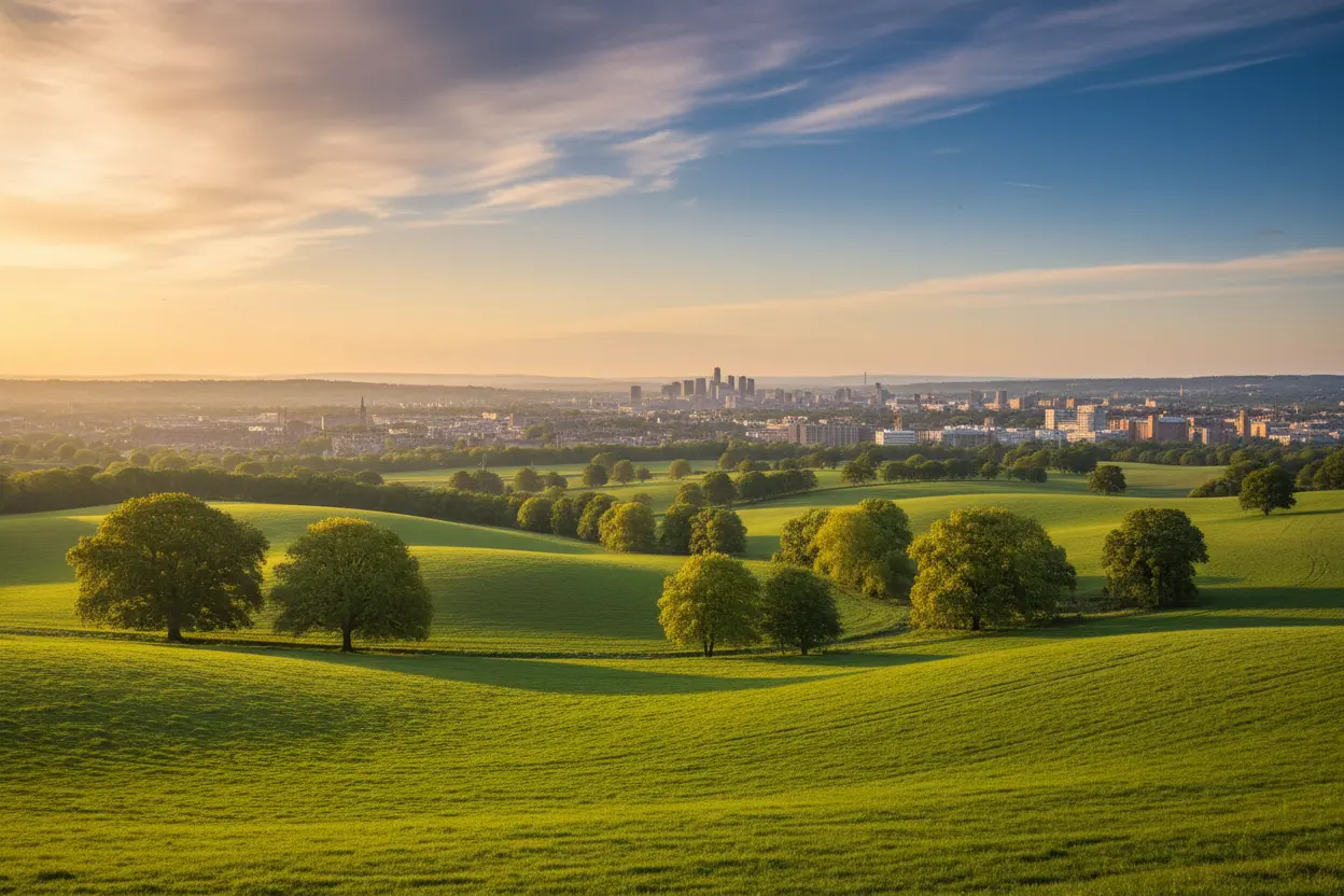 Cena mostrando a importância do efeito estufa para a vida na Terra.