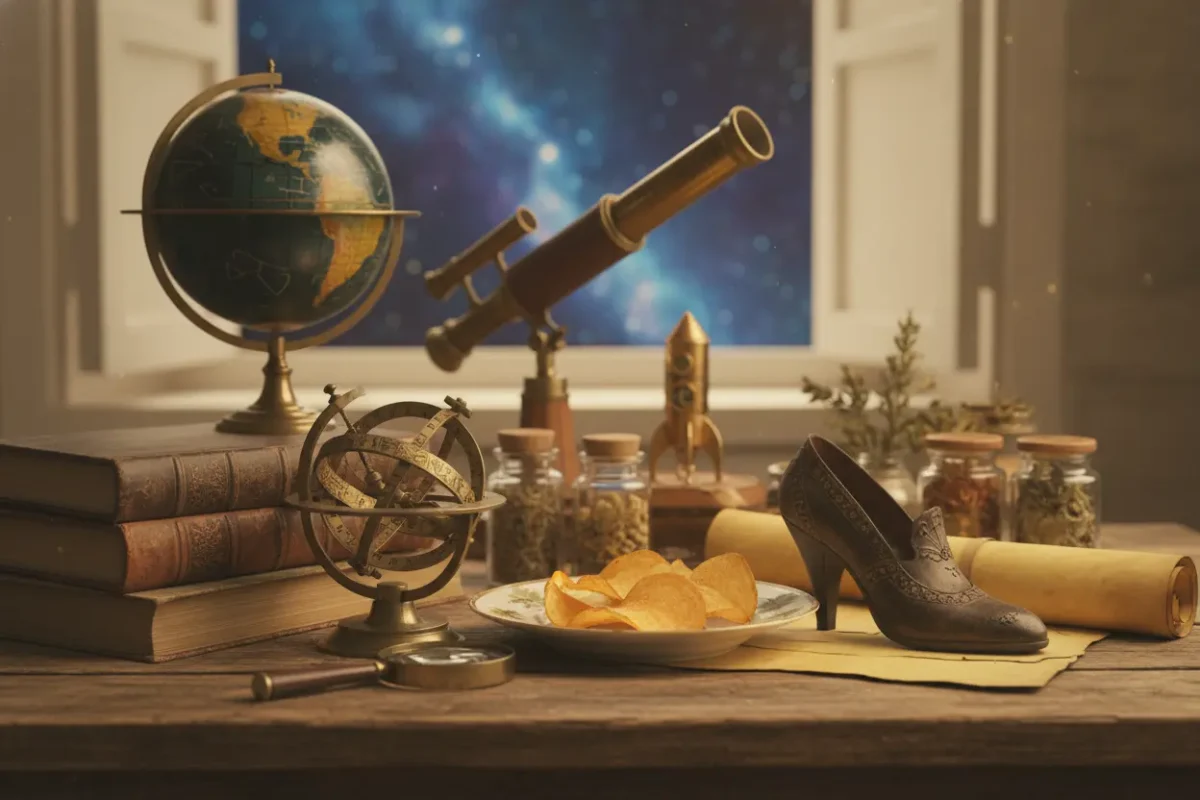Quiz Curiosidades: Do Prato ao Espaço