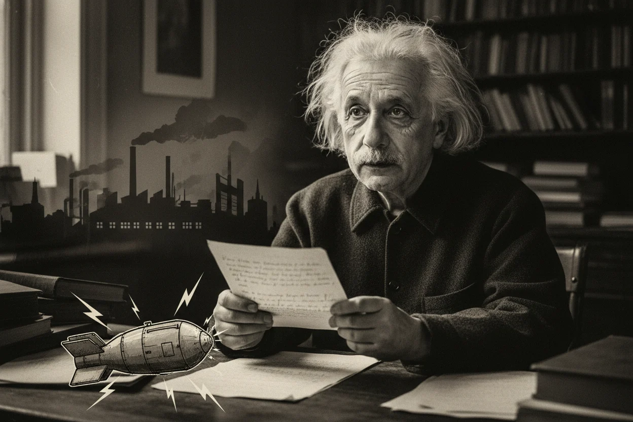 A carta de Einstein e o temor da bomba alemã | A História das Coisas A carta de Einstein e o temor da bomba alemã
