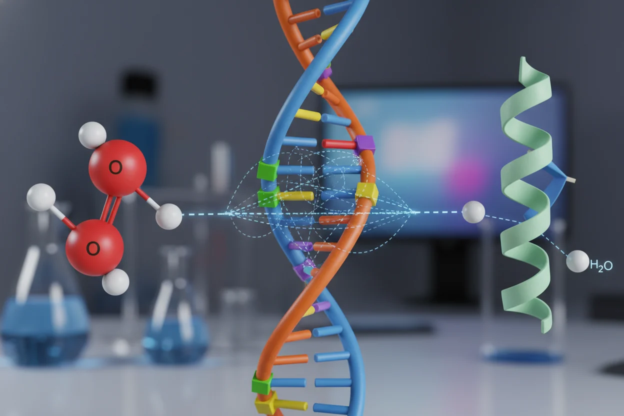 A química por trás das pontes de hidrogênio 