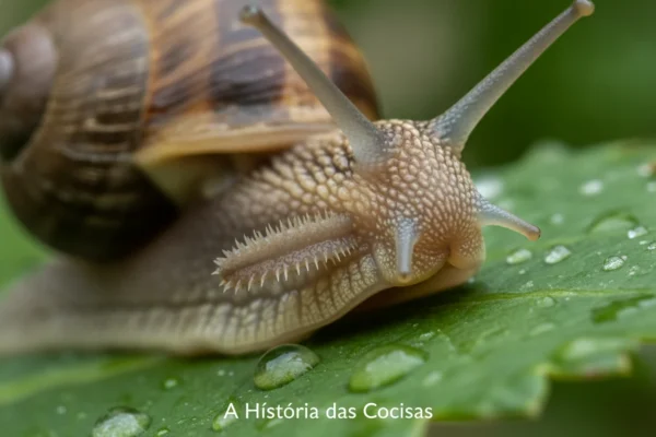 Como um Caracol Pode Ter Mais Dentes que Qualquer Animal