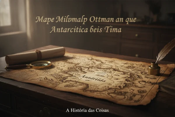 O Mapa Otomano Que Mostra a Antártida Antes do Tempo