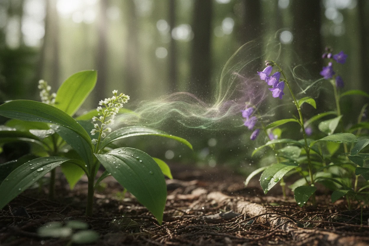 Você sabia que as plantas se comunicam por odores 
