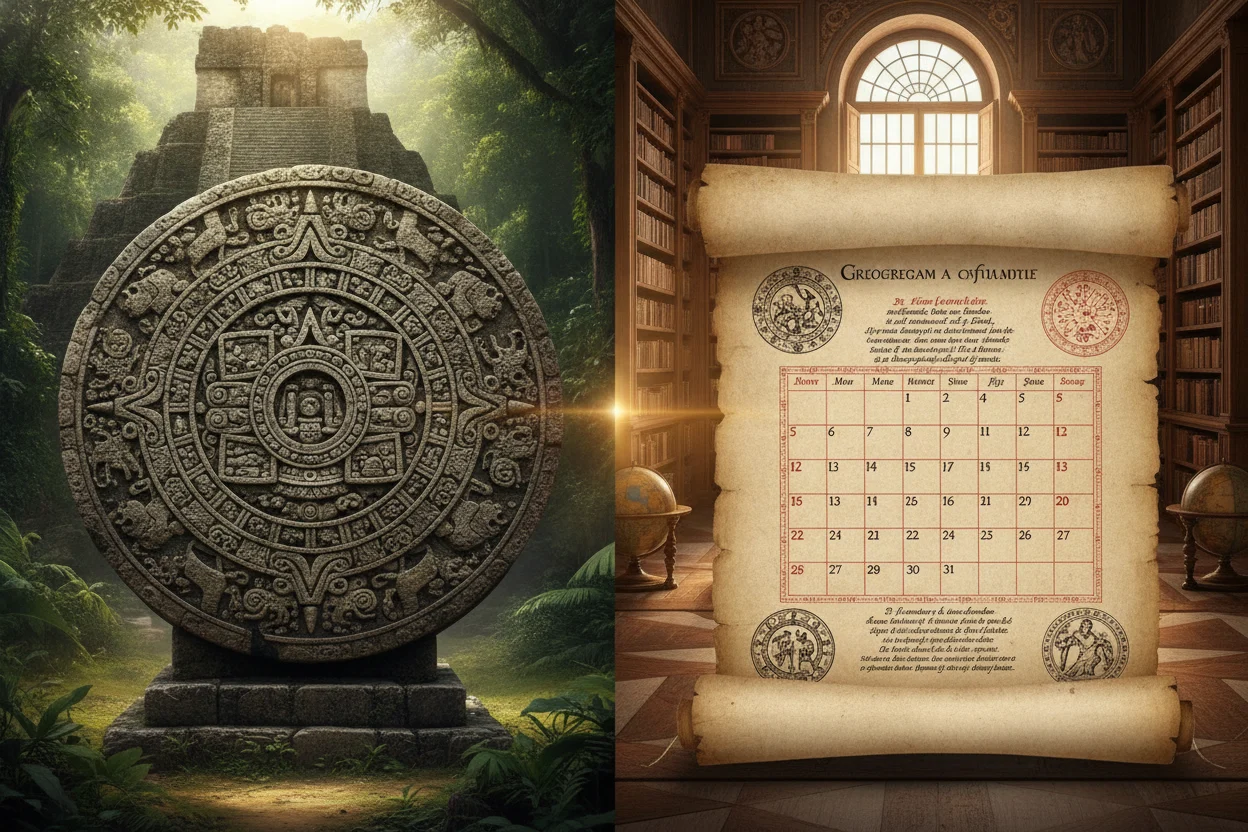 Comparando o calendário maia ao gregoriano Curiosidades sobre os maias