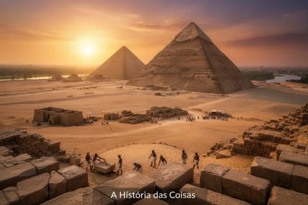 A Verdadeira História Antiga das Pirâmides de Gizé e Seus Construtores