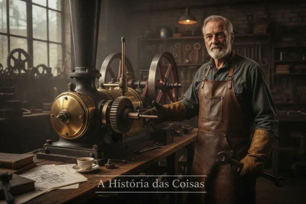 Como um Reparador de Bombas Aperfeiçoou o Motor a Vapor