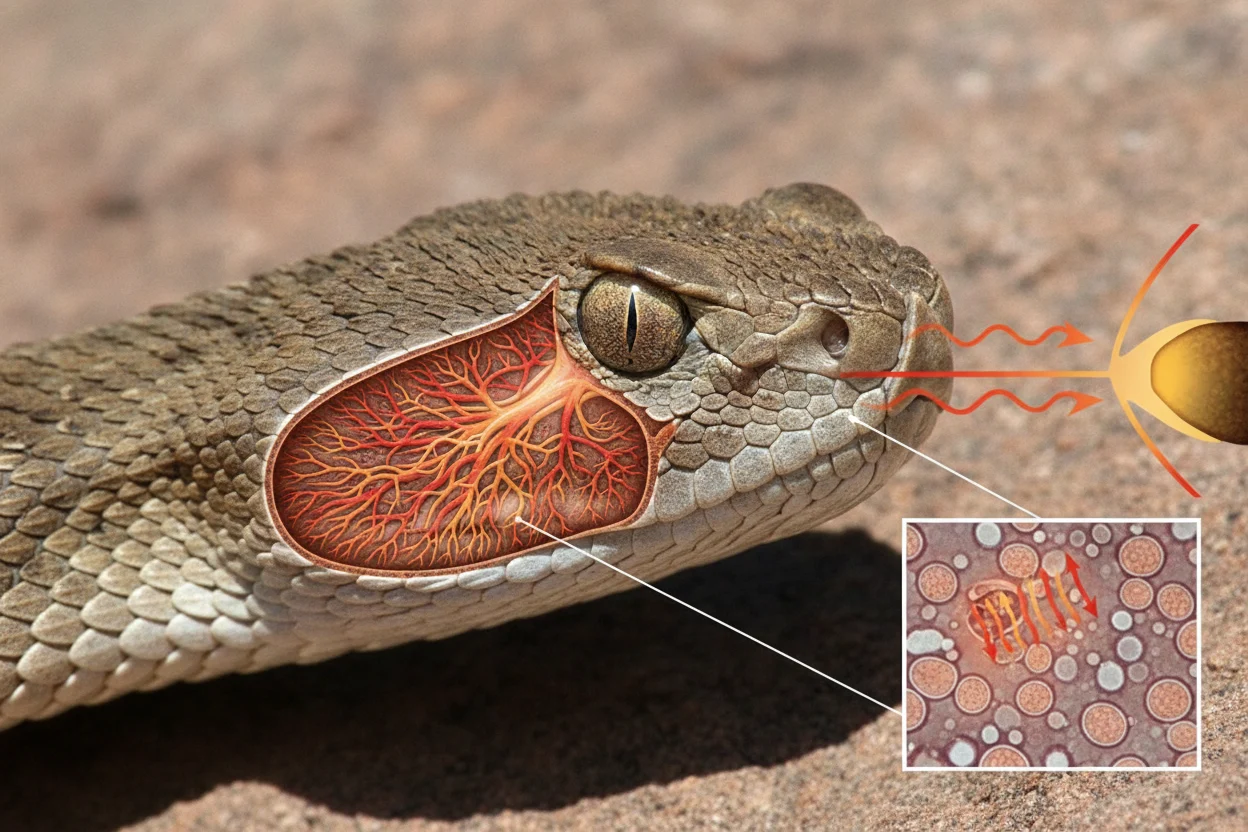 Como funcionam as fossetas loreais Curiosidades sobre as cobras